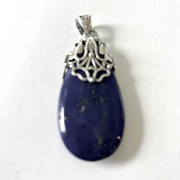 DOUG PAULUS* Vibrant Blue Lapis Lazuli Pendant - Picture 2 of 8